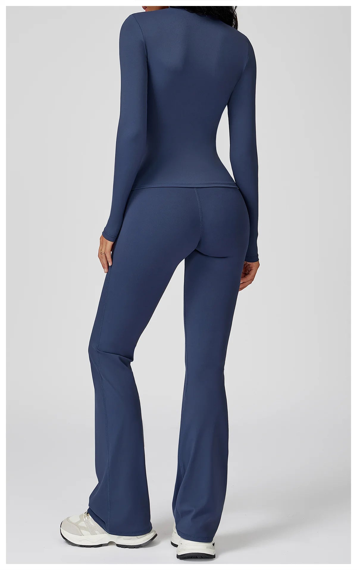 Yoga Set 2PCS Sportswear Sports Suits Women Tracksuits Gym Clothes Workout Legging Fitness Bra Crop Top Long Sleeve Sports Suit Nyvora