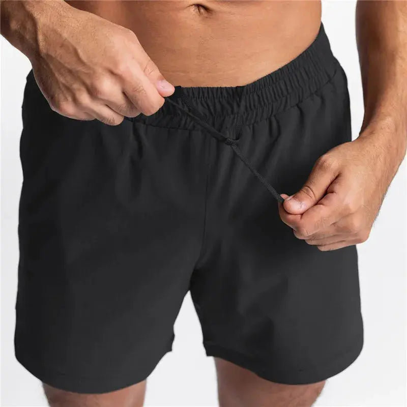 Men's quick dry gym shorts by Nyvora