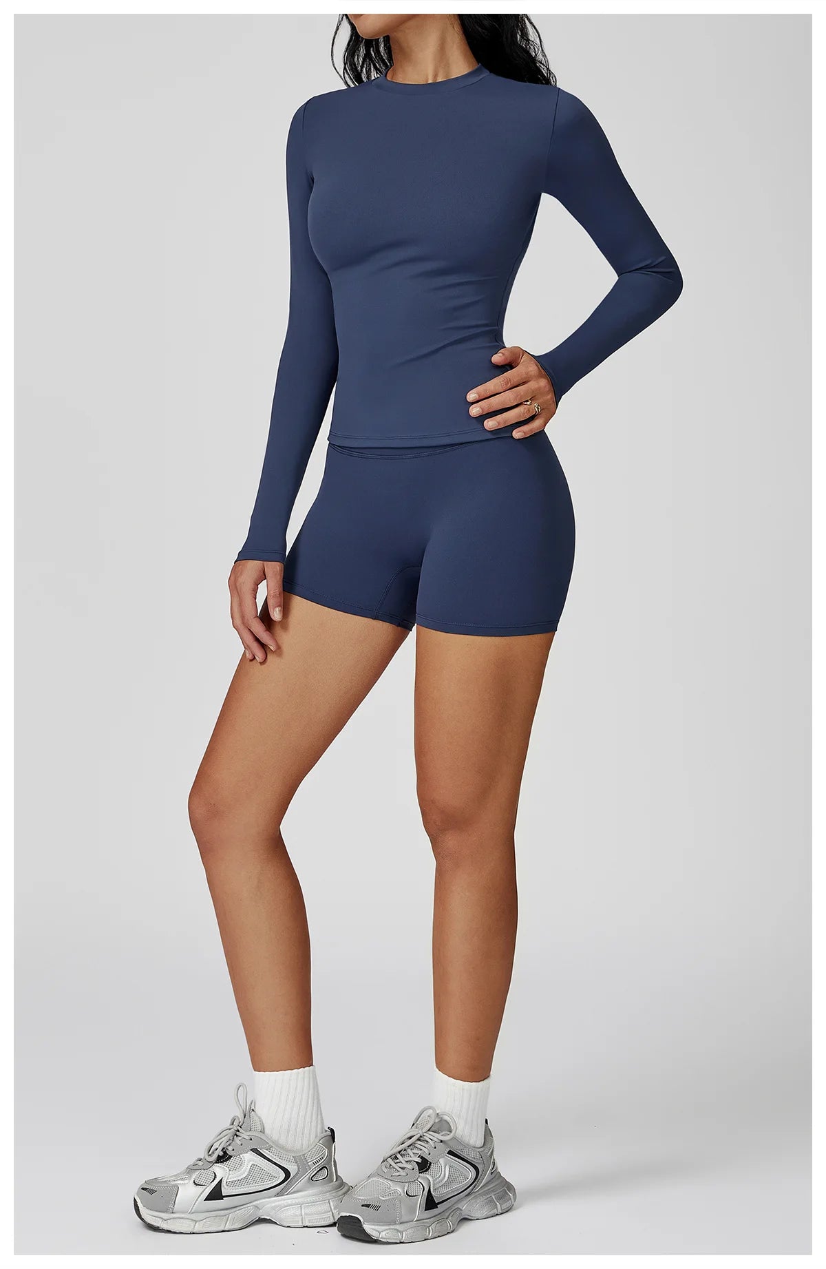 Yoga Set 2PCS Sportswear Sports Suits Women Tracksuits Gym Clothes Workout Legging Fitness Bra Crop Top Long Sleeve Sports Suit Nyvora