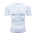 Men's running compression t-shirt fitness apparel