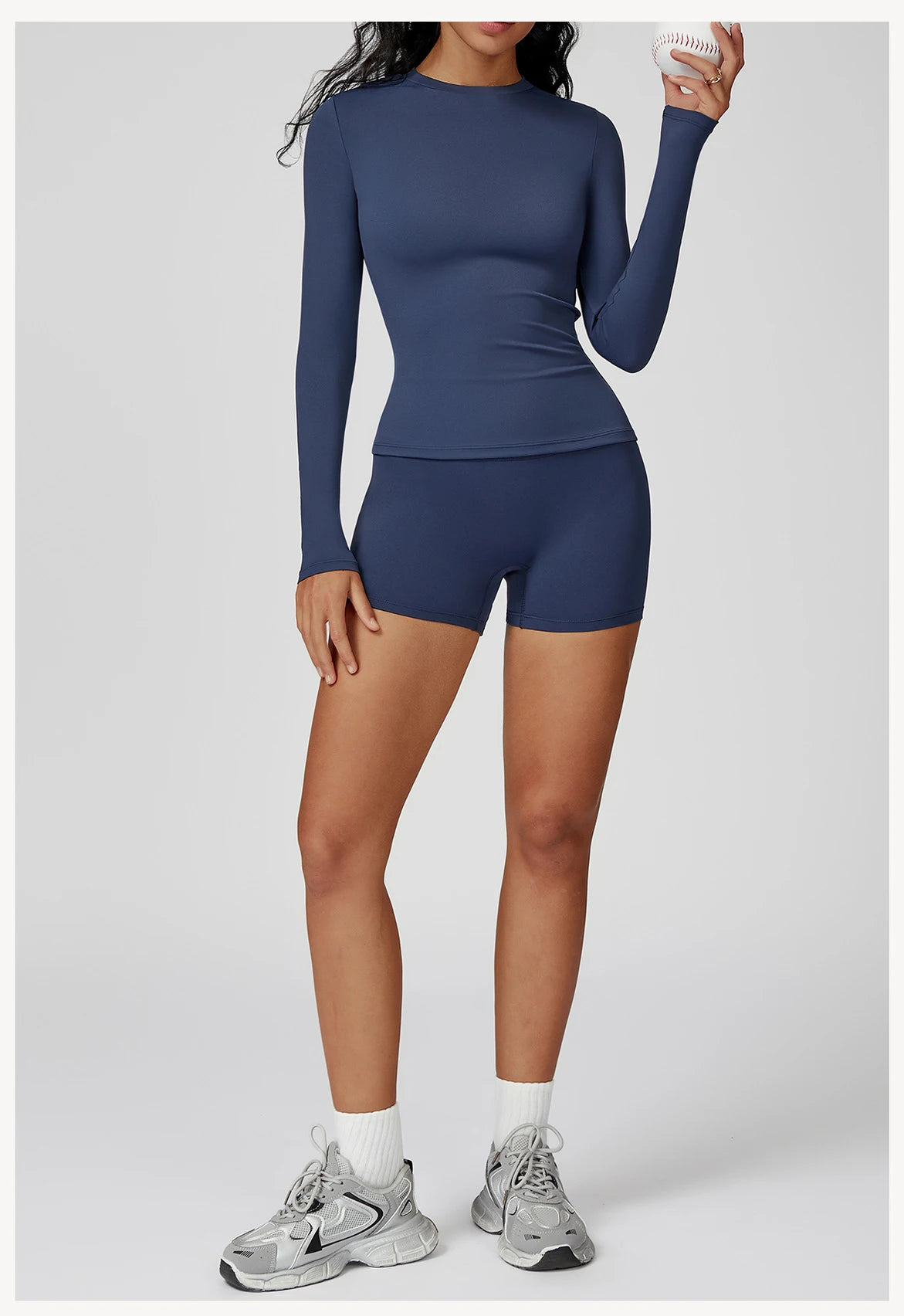 Yoga Set 2PCS Sportswear Sports Suits Women Tracksuits Gym Clothes Workout Legging Fitness Bra Crop Top Long Sleeve Sports Suit Nyvora