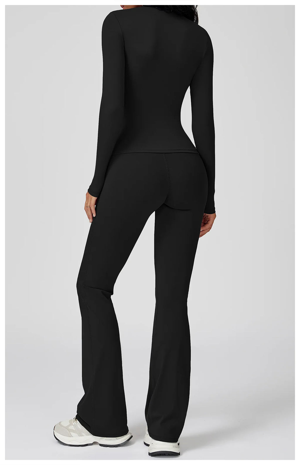 Yoga Set 2PCS Sportswear Sports Suits Women Tracksuits Gym Clothes Workout Legging Fitness Bra Crop Top Long Sleeve Sports Suit Nyvora