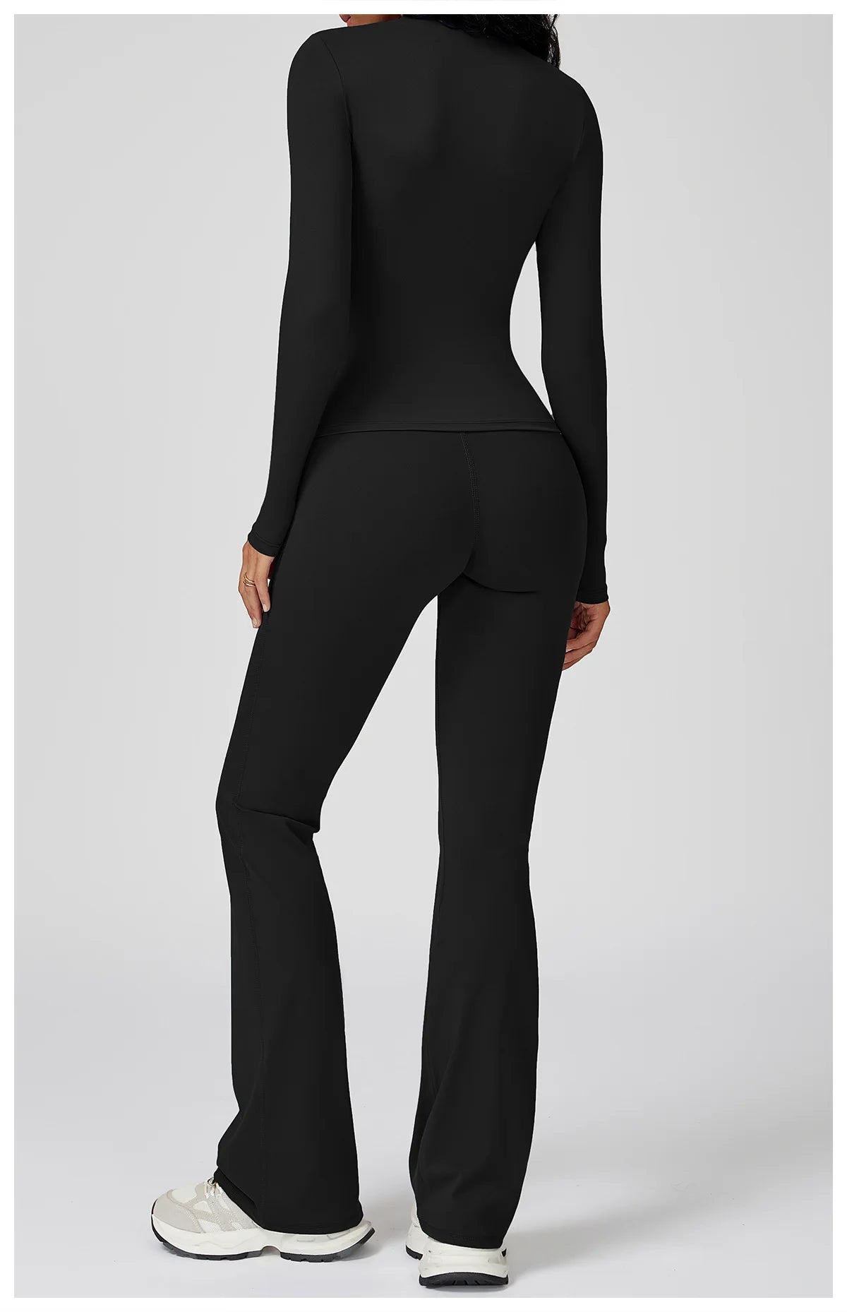 Yoga Set 2PCS Sportswear Sports Suits Women Tracksuits Gym Clothes Workout Legging Fitness Bra Crop Top Long Sleeve Sports Suit Nyvora