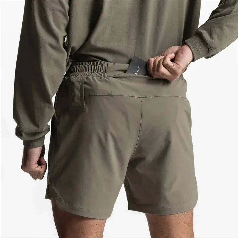 2025 NEW Summer Running Shorts Men Sports Jogging Fitness Shorts Quick Dry Mens Gym Men Shorts Gyms Short Pants For Men Nyvora