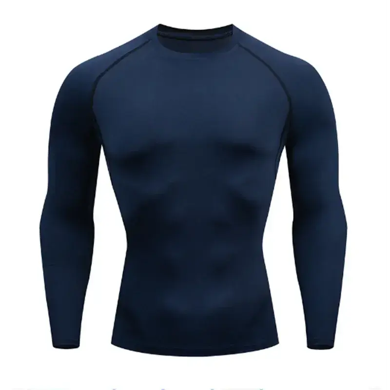 Men's compression running t-shirt athletic wear
