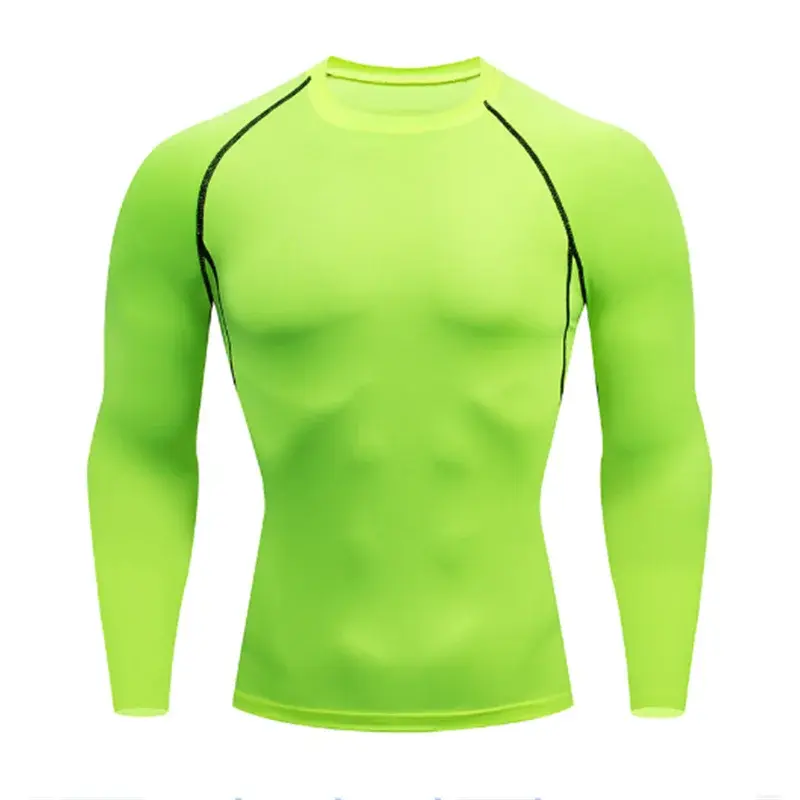 Men's compression running t-shirt athletic wear