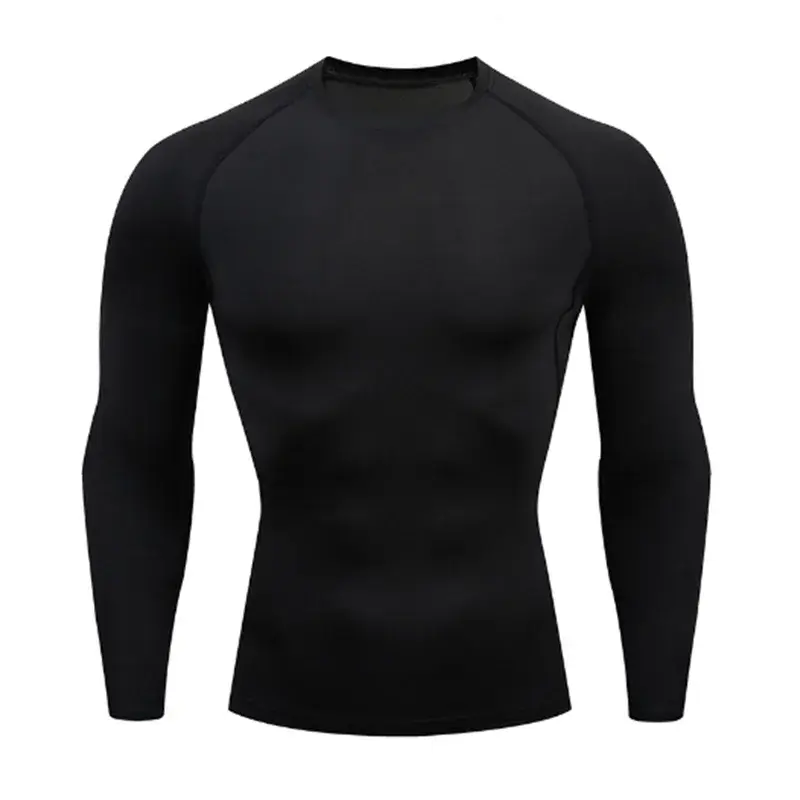 Men's compression running t-shirt athletic wear