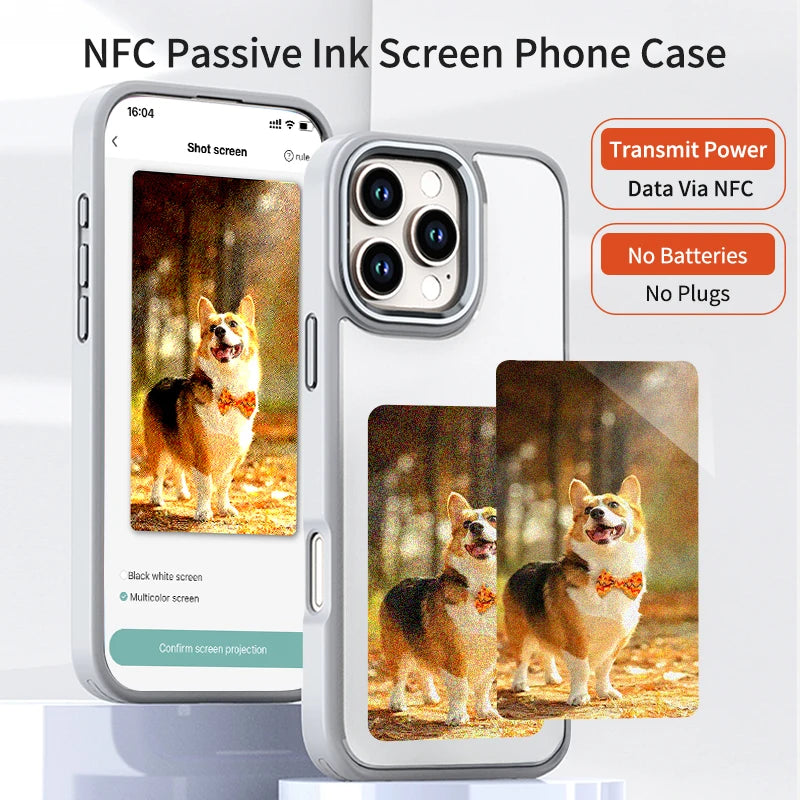 E Ink NFC Phone Case – iPhone 13, 14, 15 & 16 Series