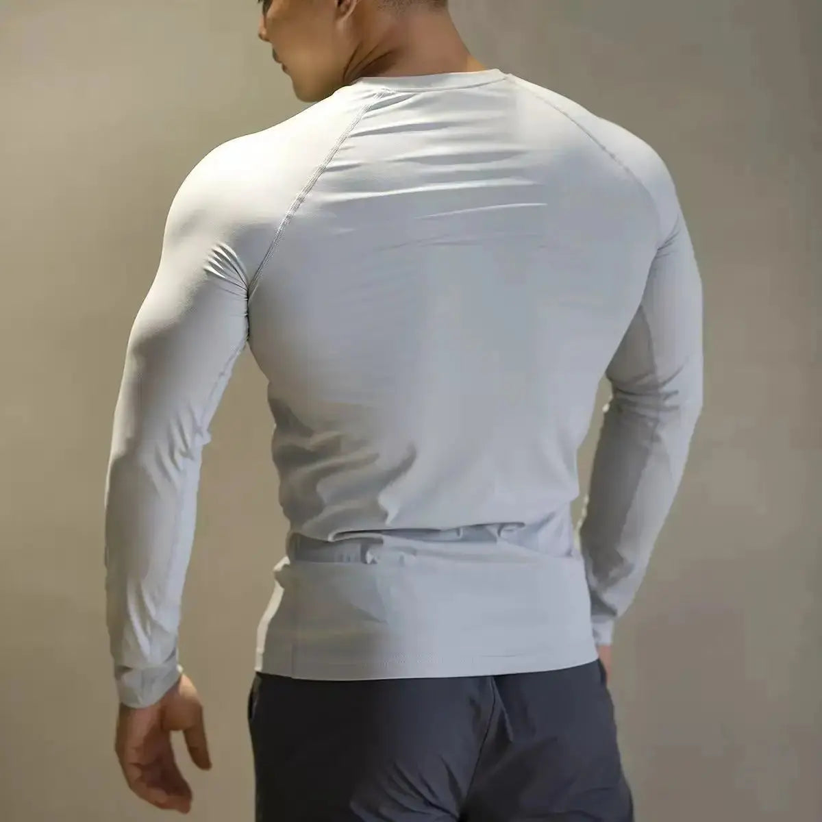 Men Compression Running T-Shirt Fitness Tight Long Sleeve Sport T-shirt Training Jogging Shirts Gym Sportswear Quick Dry Clothes Nyvora