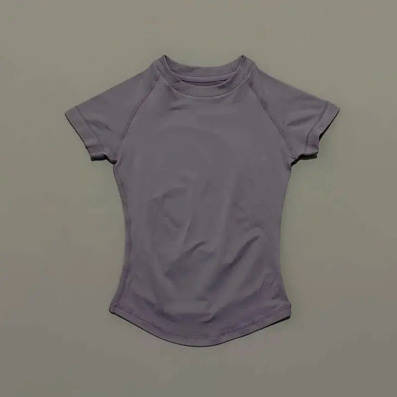 Women's quick dry sports t-shirt fitness apparel