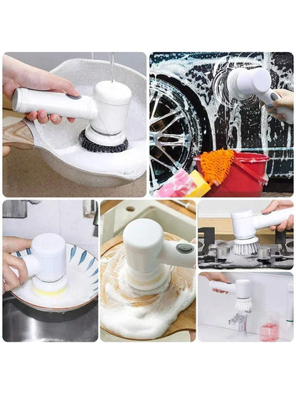 Multi functional household universal kitchen electric brush cleaning tool wireless electric cleaning brush automatic