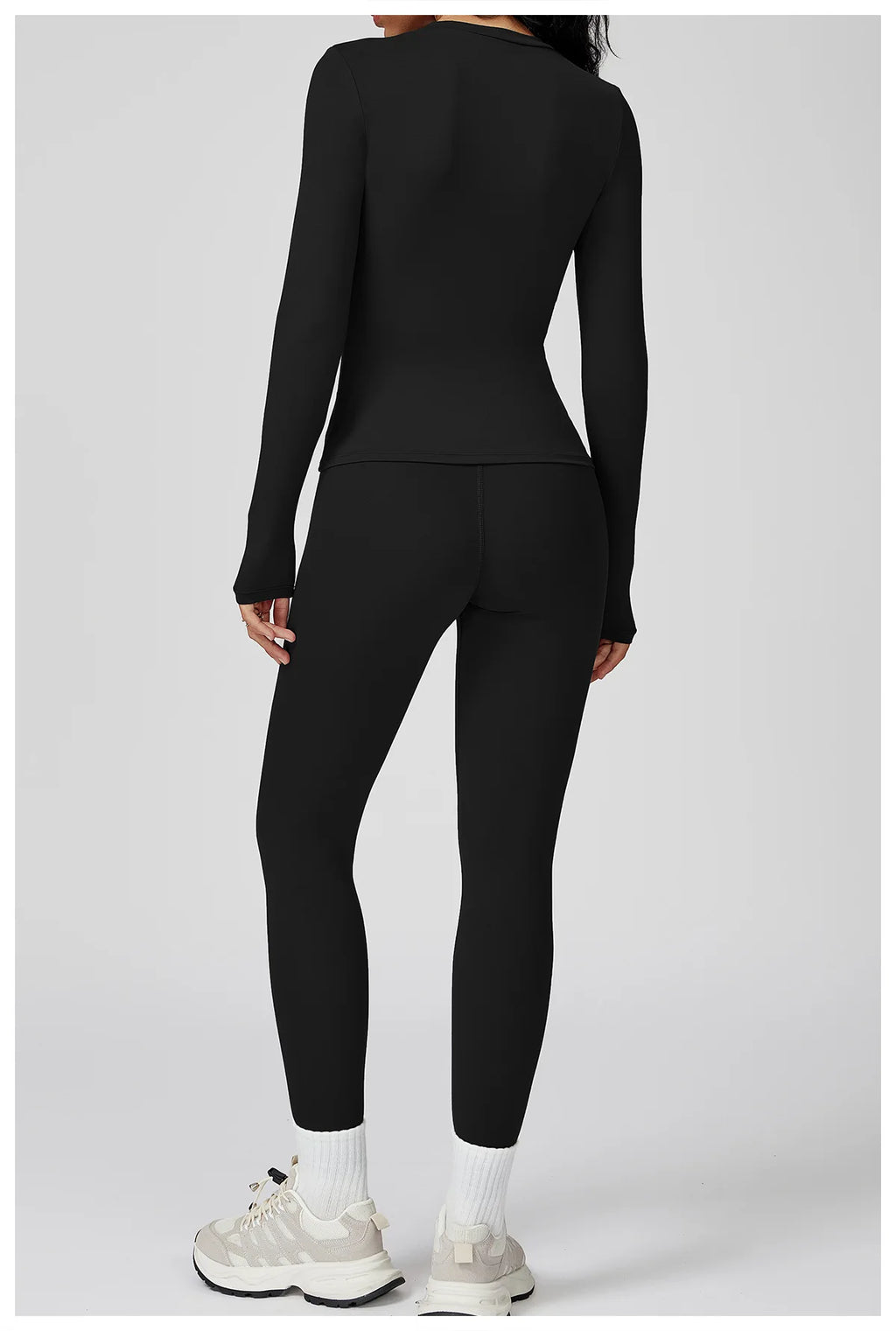 Yoga Set 2PCS Sportswear Sports Suits Women Tracksuits Gym Clothes Workout Legging Fitness Bra Crop Top Long Sleeve Sports Suit Nyvora