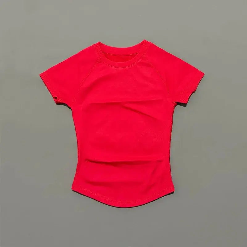 Women's quick dry sports t-shirt fitness apparel
