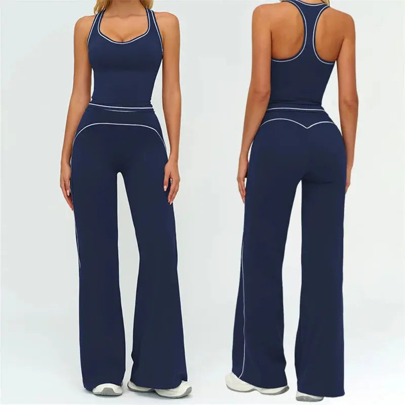 Women's tracksuit yoga set high-waisted leggings