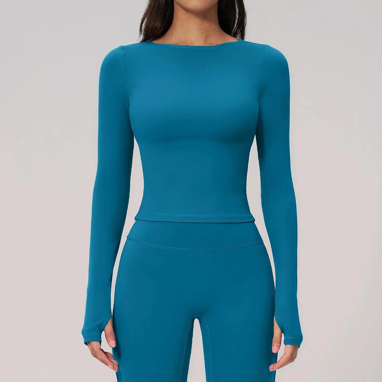 Women Yoga T-shirts Fitness Sports Long Sleeve Running High Elastic Workout Shirts Gym Sports Shirts Female Crop Top Yoga Tops Nyvora