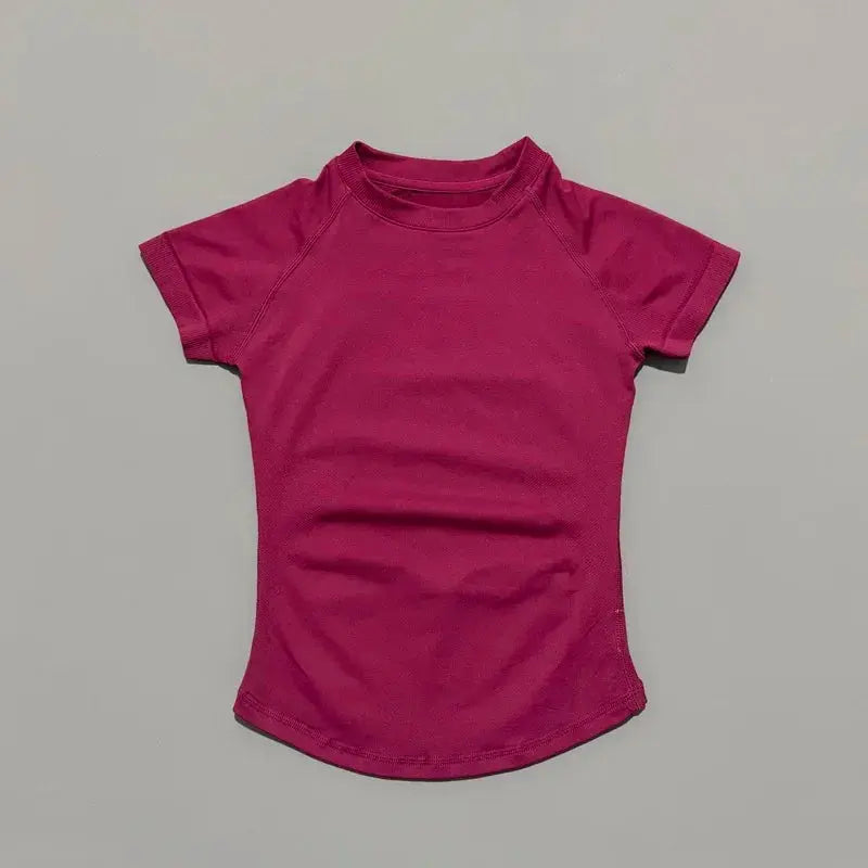Women's quick dry sports t-shirt fitness apparel