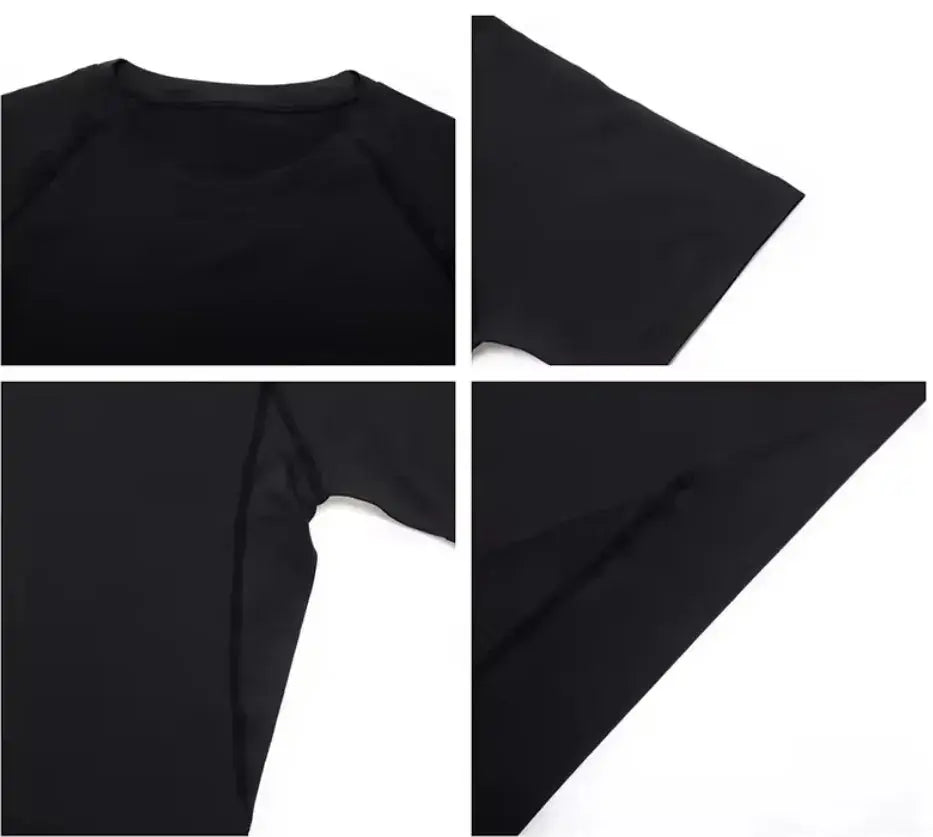 Men Compression Running T-Shirt Fitness Tight Long Sleeve Sport T-shirt Training Jogging Shirts Gym Sportswear Quick Dry Clothes Nyvora