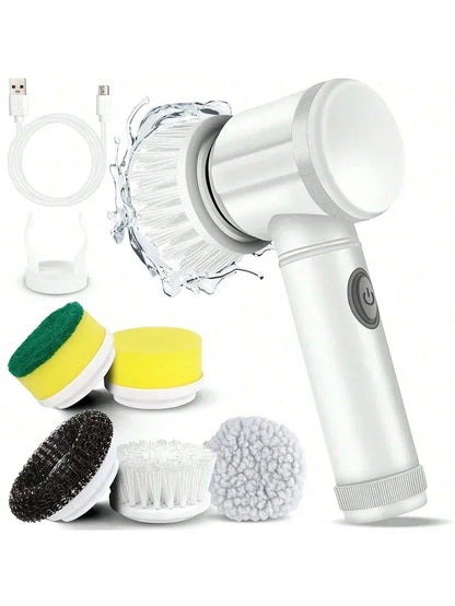 Multi functional household universal kitchen electric brush cleaning tool wireless electric cleaning brush automatic