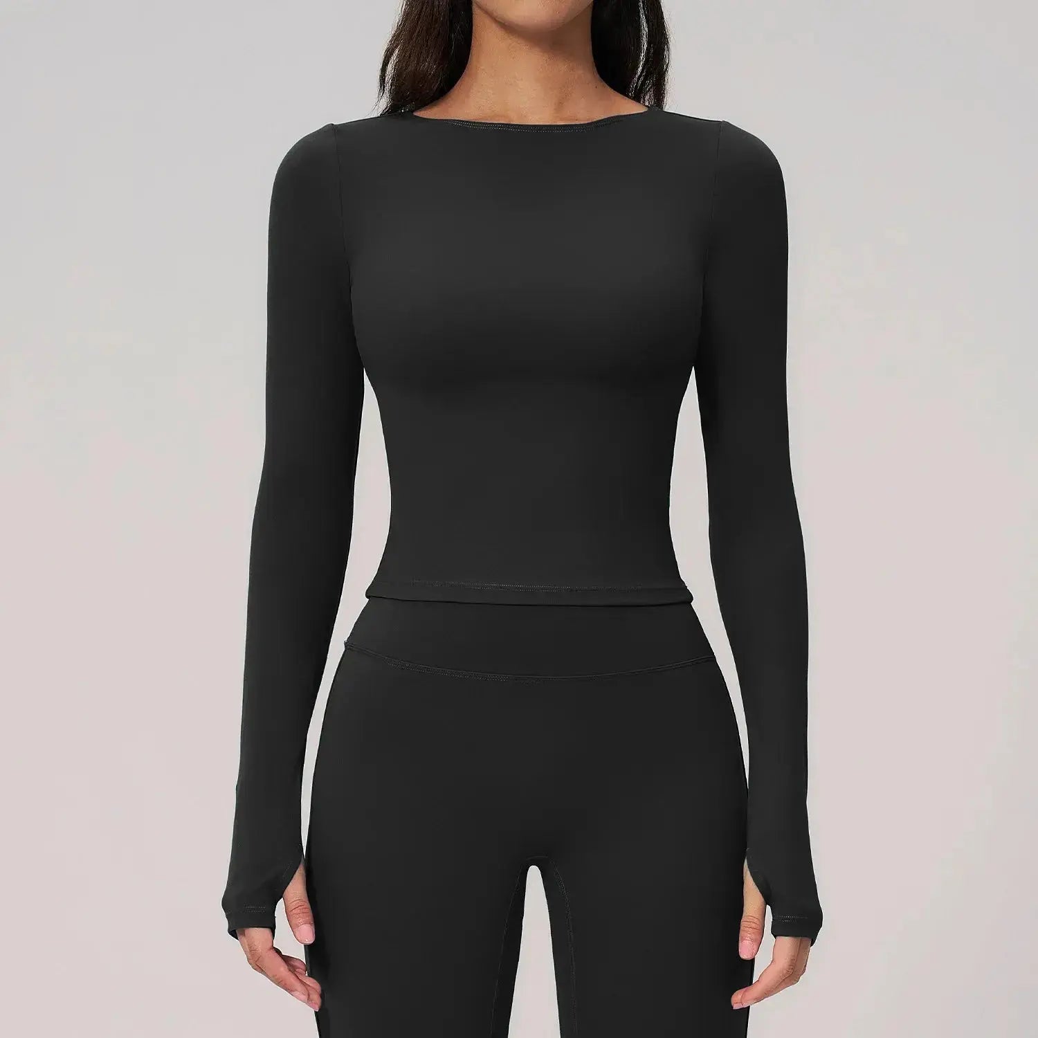 Women Yoga T-shirts Fitness Sports Long Sleeve Running High Elastic Workout Shirts Gym Sports Shirts Female Crop Top Yoga Tops Nyvora