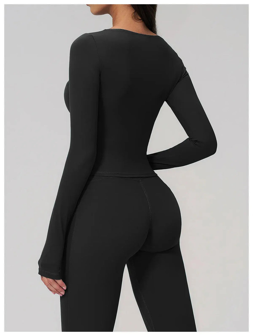 Women's long sleeve yoga t-shirt running top