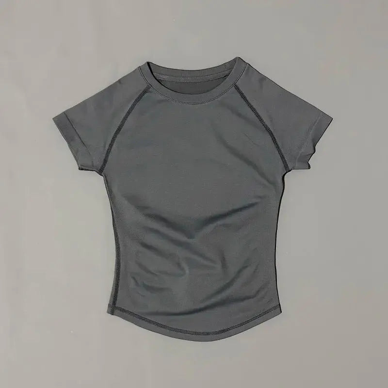 Women's quick dry sports t-shirt fitness apparel