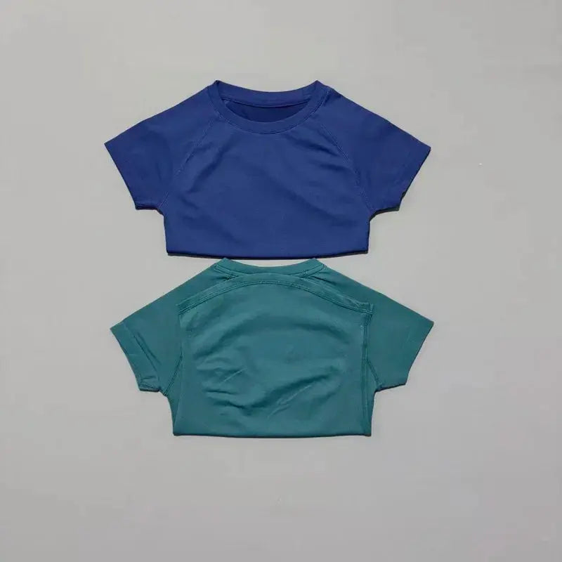 Women's quick dry sports t-shirt breathable fabric