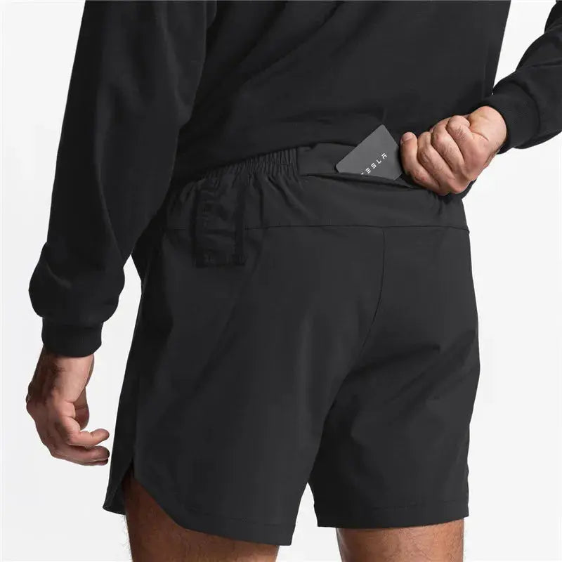 2025 NEW Summer Running Shorts Men Sports Jogging Fitness Shorts Quick Dry Mens Gym Men Shorts Gyms Short Pants For Men Nyvora
