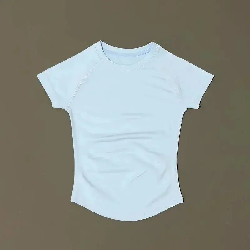 Women's quick dry sports t-shirt fitness apparel