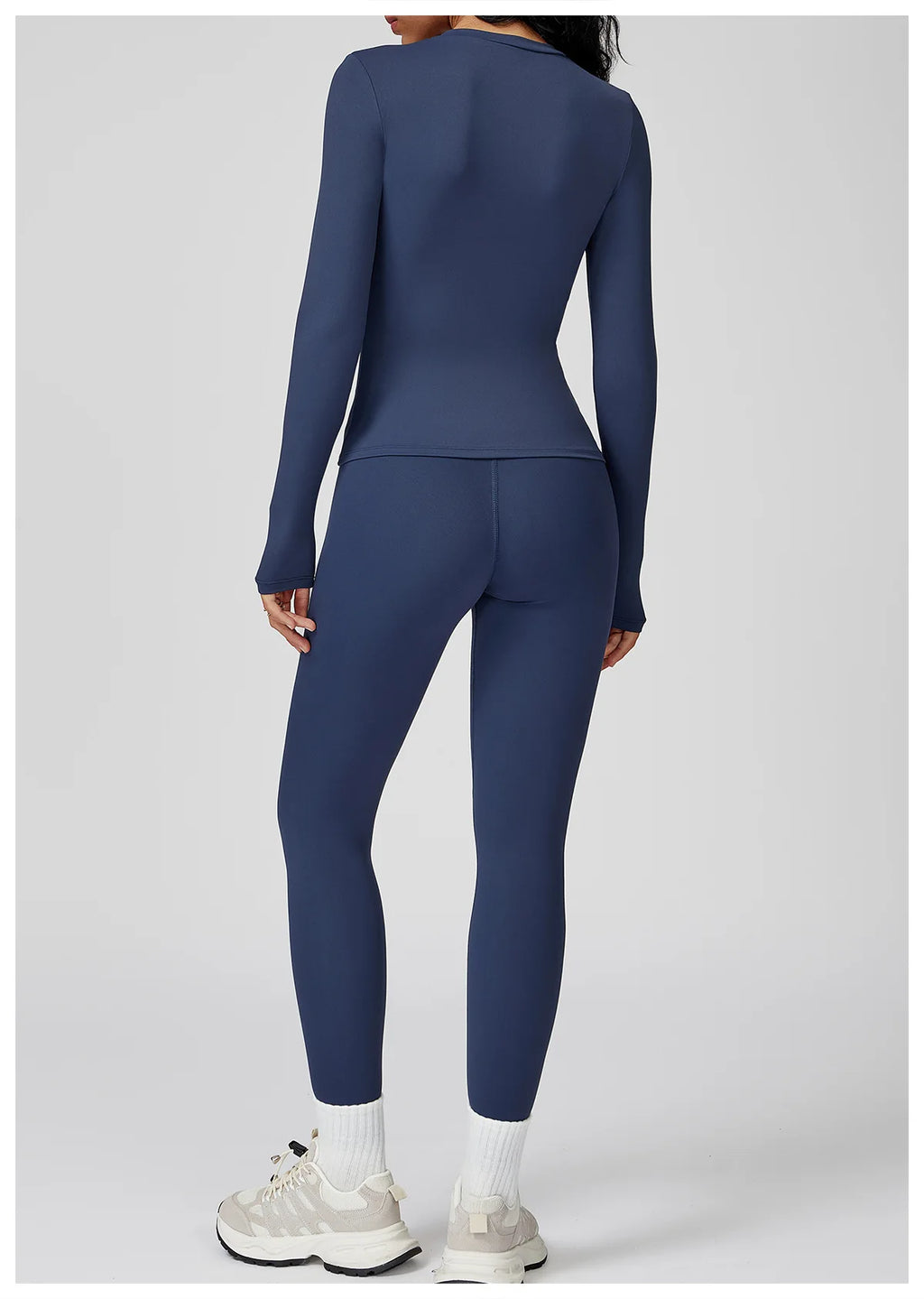 Yoga Set 2PCS Sportswear Sports Suits Women Tracksuits Gym Clothes Workout Legging Fitness Bra Crop Top Long Sleeve Sports Suit Nyvora