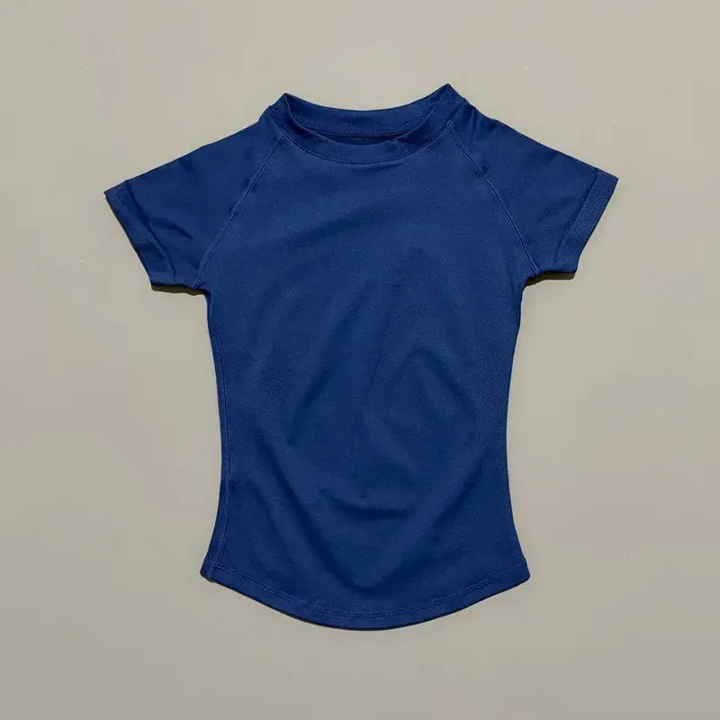 Women's quick dry sports t-shirt fitness apparel