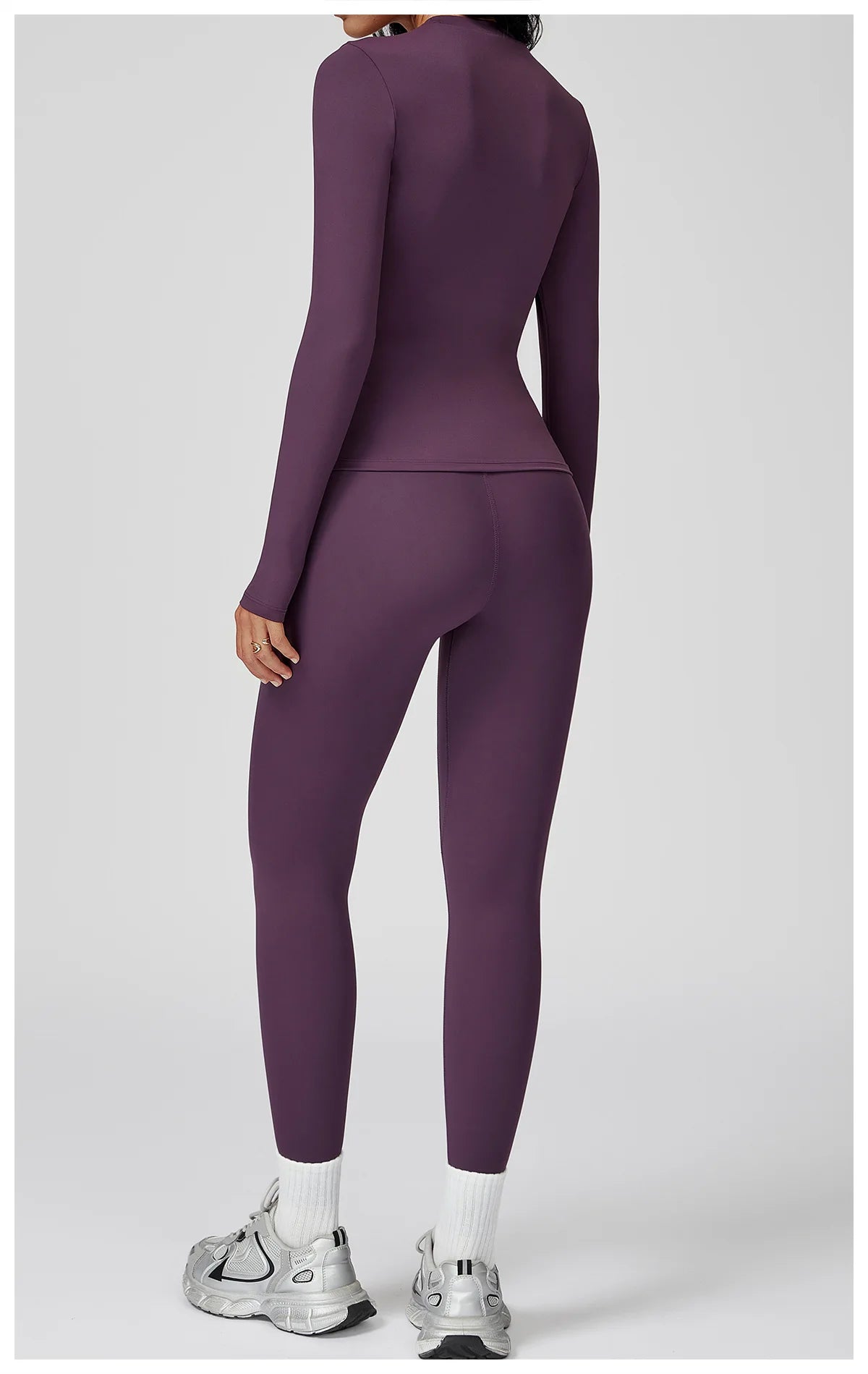 Yoga Set 2PCS Sportswear Sports Suits Women Tracksuits Gym Clothes Workout Legging Fitness Bra Crop Top Long Sleeve Sports Suit Nyvora