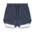 2025 NEW men's sports shorts 2 in 1 Running shorts men's double layer breathable fitness bodybuilding training Jogging Shorts Nyvora